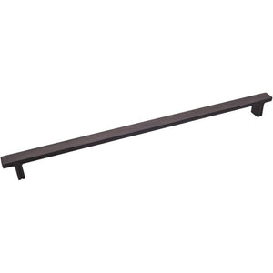 Jeffrey Alexander 867-320DBAC 320 mm Center-to-Center Brushed Oil Rubbed Bronze Square Anwick Cabinet Pull