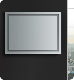 Fresca FMR024836 Fresca Santo 48" Wide x 36" Tall Bathroom Mirror w/ LED Lighting and Defogger