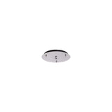 Kuzco CNP03AC-CH 3 Head Canopy SSL/SVT Wire CHROME
