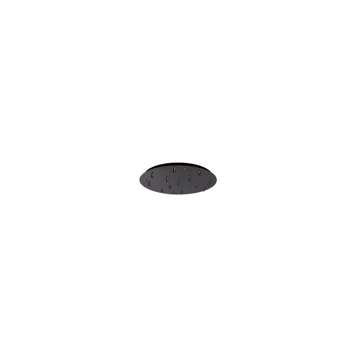 Kuzco CNP13AC-BC 13 Head Canopy SSL/SVT Wire BK-CHROME
