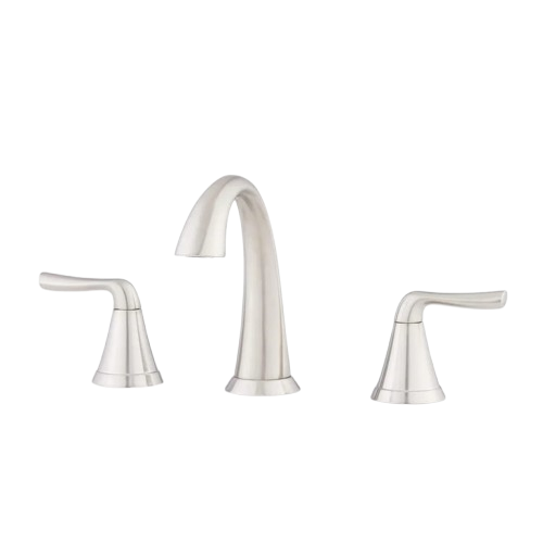 Signature Hardware 447900 Provincetown 1.2 GPM Widespread Bathroom Faucet with Metal Lever Handles and Pop-Up Drain Assembly