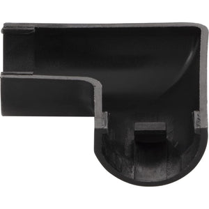 Task Lighting T-WM-EC-BK Elbow Connector for Plastic Wire Manager, Black