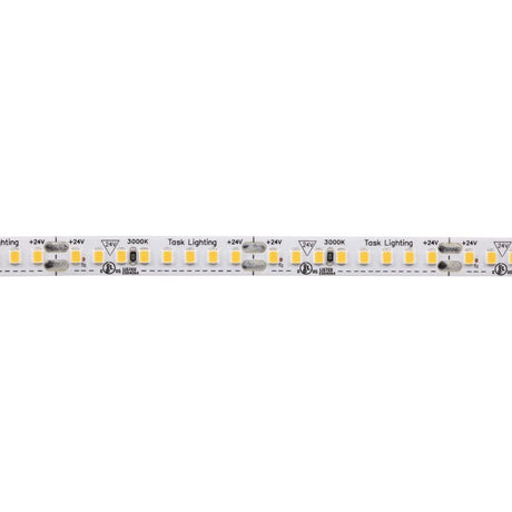 Task Lighting LS400W24V016-30 16 ft 400 Lumens/Ft Single-White 24V Tape Light, Soft White 3000K