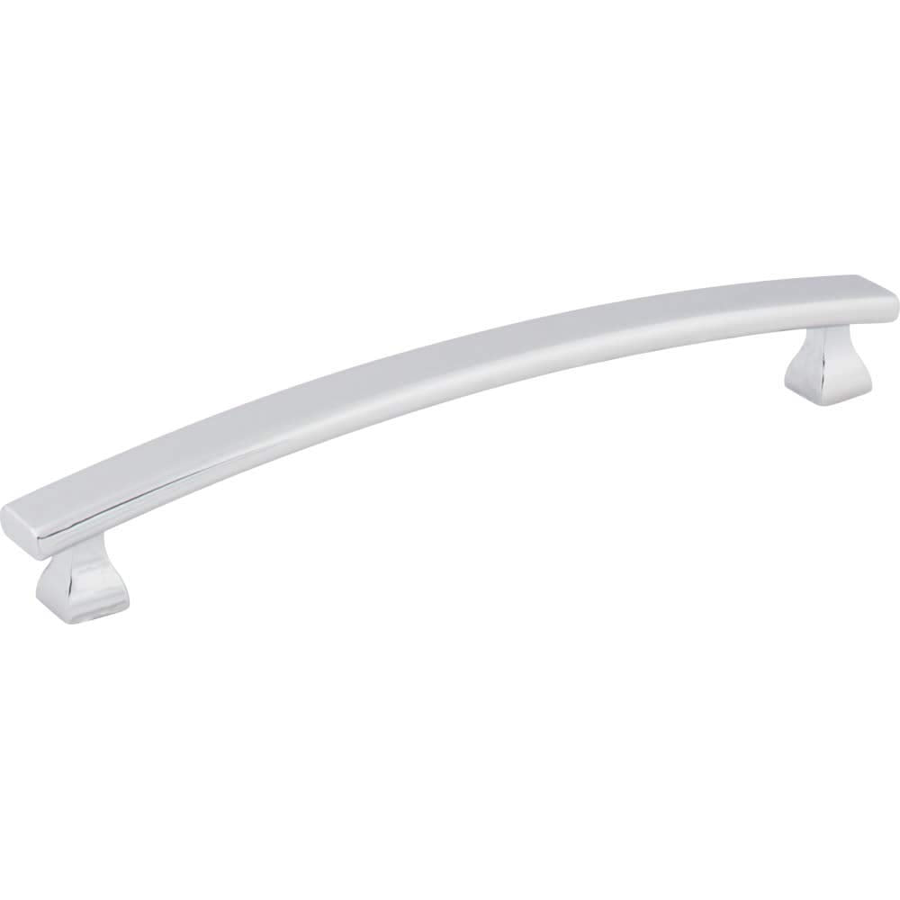 Elements 449-160SN 160 mm Center-to-Center Satin Nickel Square Hadly Cabinet Pull