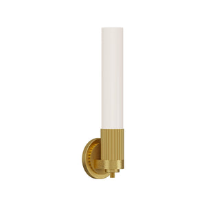 Alora WV416101BG RUE 5" WALL VANITY BRUSHED GOLD E26 60W