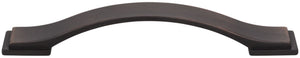 Jeffrey Alexander 80152-128SN 128 mm Center-to-Center Satin Nickel Strap Mirada Cabinet Pull