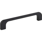 Jeffrey Alexander 264-128MB 128 mm Center-to-Center Matte Black Alvar Cabinet Pull