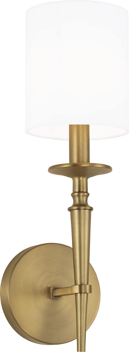 Capital Lighting 642611AD-701 Abbie 1 Light Sconce Aged Brass