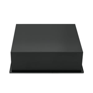 PULSE ShowerSpas NI-1212-MB Niche in Matte Black 12" x 12"