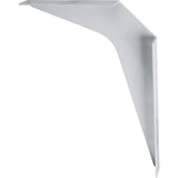 Hardware Resources WB12-WH 12" x 18" White Workstation Bracket Sold by the Pair
