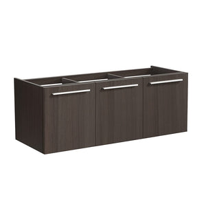 Fresca FCB8092GO Fresca Vista 48" Gray Oak Wall Hung Modern Bathroom Cabinet