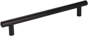 Jeffrey Alexander 242MB 192 mm Center-to-Center Matte Black Key West Cabinet Bar Pull