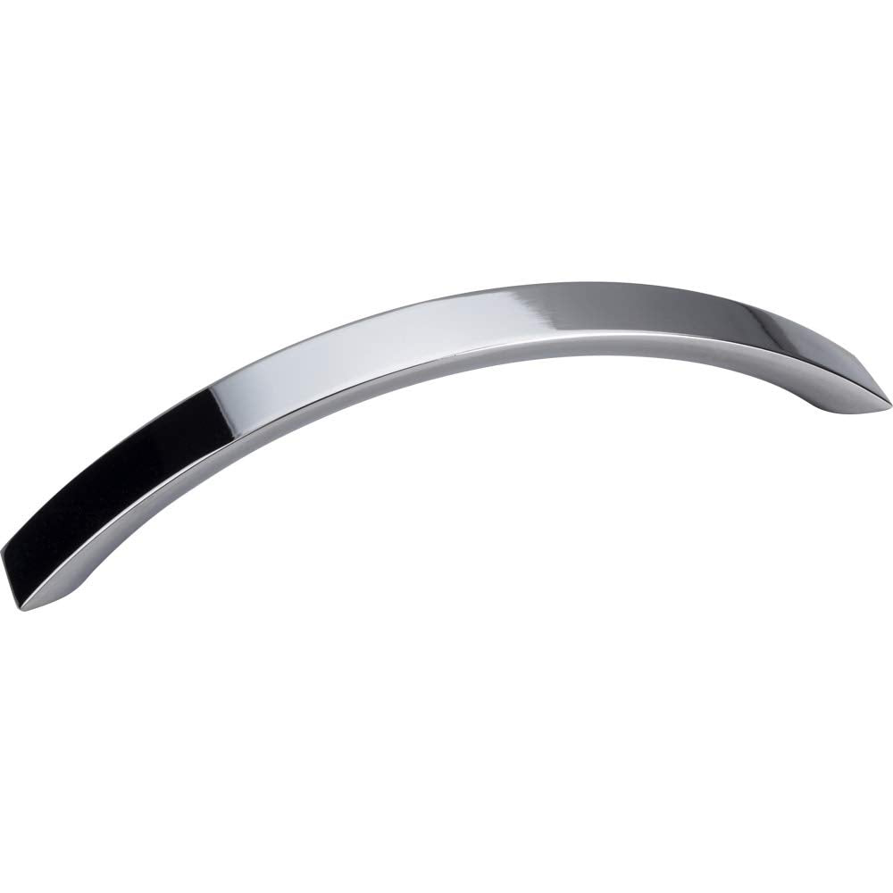 Elements 776-128PC 128 mm Center-to-Center Polished Chrome Arched Belfast Cabinet Pull