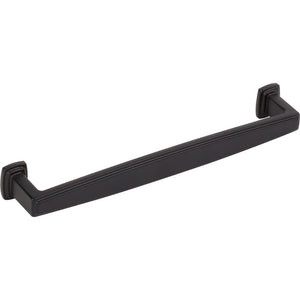 Jeffrey Alexander 171-160MB 160 mm Center-to-Center Matte Black Richard Cabinet Pull