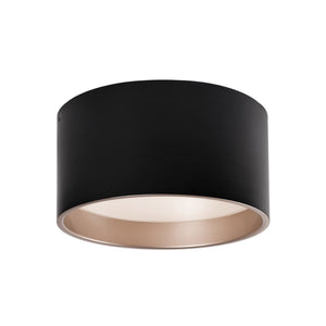 Kuzco FM11414-BK MOUSINNI 14" FM Black 120V ELV LED 3000K 90CRI 22W