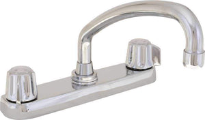 Gerber G0742426 Chrome Classics Two Handle Kitchen Faucet Deck Plate MOUNTED...