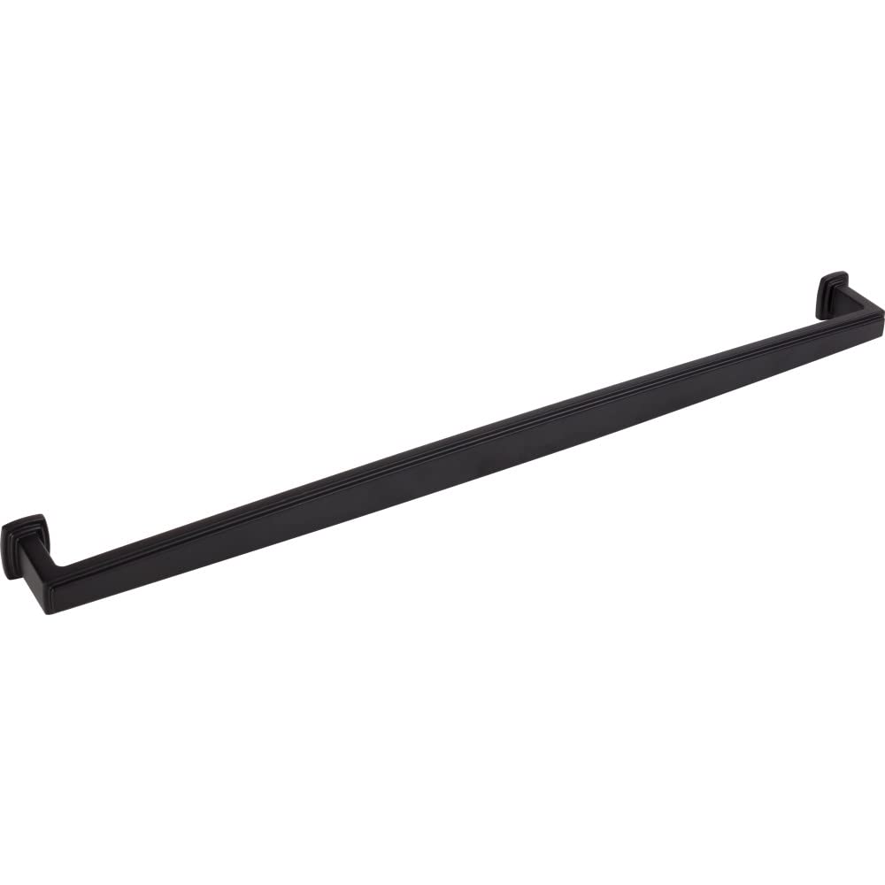 Jeffrey Alexander 171-18MB 18" Center-to-Center Matte Black Richard Appliance Handle