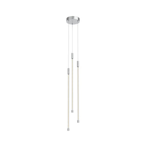 Kuzco MP75227-CH MOTIF 27" 3 HEAD MULTI-PENDANT CHROME 30W 120VAC WITH LED DRIVER 2700K 90CRI