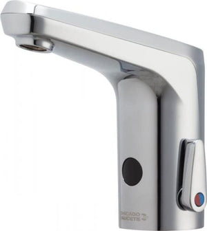 Chicago Faucets E80-A11A-17ABCP Bathroom-Sink-faucets, Polished Chrome