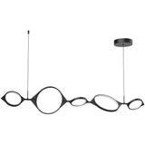 Kuzco LP84457-BK SERIF 57" LINEAR PENDANT BLACK 35W 120VAC WITH LED DRIVER 3000K 90CRI