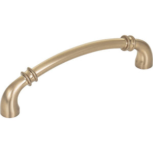 Jeffrey Alexander 445-128SBZ 128 mm Center-to-Center Satin Bronze Marie Cabinet Pull