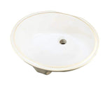 Gerber Plumbing 12780 Gerber Lu x oval Undermount Bathroom
