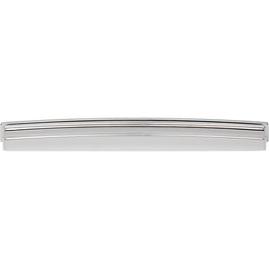 Jeffrey Alexander 141-305PC 305 mm Center Polished Chrome Square-to-Center Square Renzo Cabinet Cup Pull