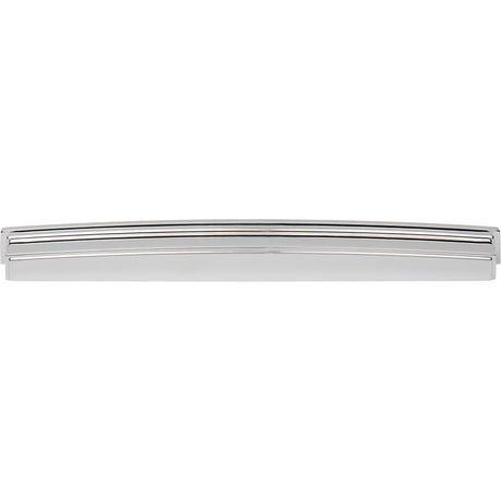 Jeffrey Alexander 141-305PC 305 mm Center Polished Chrome Square-to-Center Square Renzo Cabinet Cup Pull