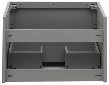 Fresca FCB6124WH-UNS Fresca Lucera 24" White Wall Hung Undermount Sink Modern Bathroom Cabinet