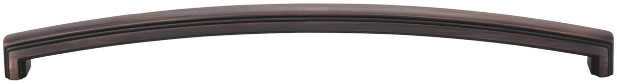 Jeffrey Alexander 519-12ABSB 12" Center-to-Center Antique Brushed Satin Brass Delgado Appliance Handle