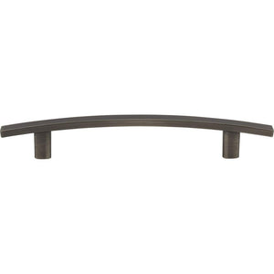 Elements 859-128BNBDL 128 mm Center-to-Center Brushed Pewter Square Thatcher Cabinet Bar Pull