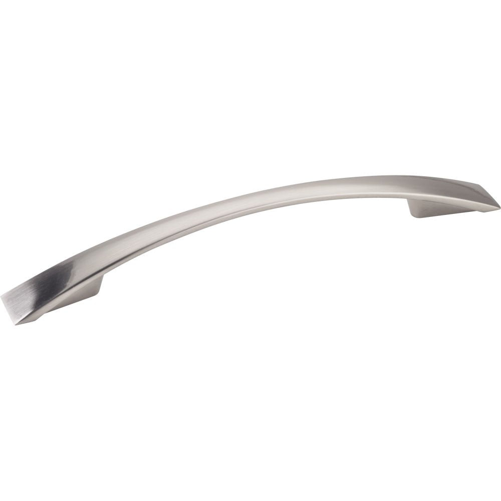 Jeffrey Alexander 847-128SN 128 mm Center-to-Center Satin Nickel Flared Regan Cabinet Pull