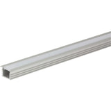 Task Lighting L-002XL-FR-48 48" 002XL Series Recessed Aluminum Profile, Frosted Lens