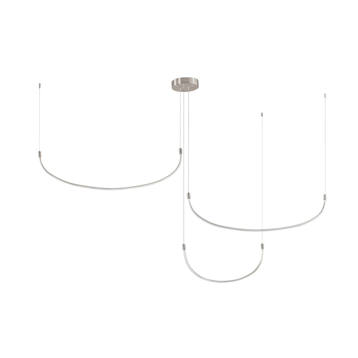 Kuzco MP89370-BN TALIS 70" MP BRUSHED NICKEL  52W LED 90 3000K DC LED