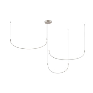 Kuzco MP89370-BN TALIS 70" MP BRUSHED NICKEL  52W LED 90 3000K DC LED