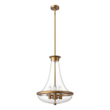 Alora PD464018AG MARCEL 4 HEAD 18" PENDANT AGED GOLD E26 60WX4