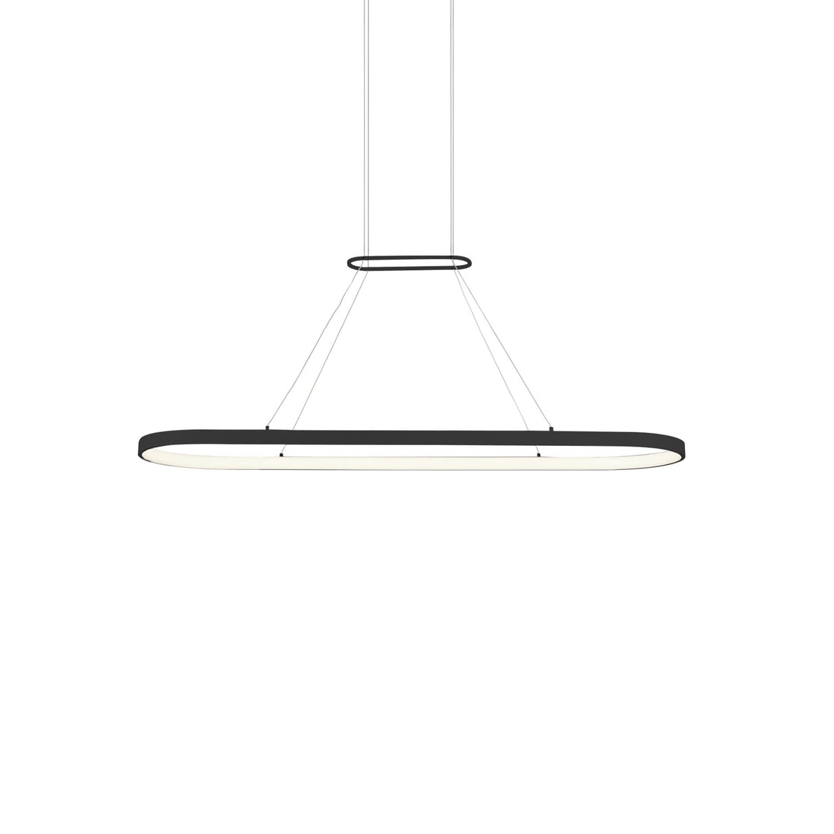 Kuzco PD19347-BK EERIE 47" PD Black 120V TRIAC/ELV LED 3000K 90CRI 58W