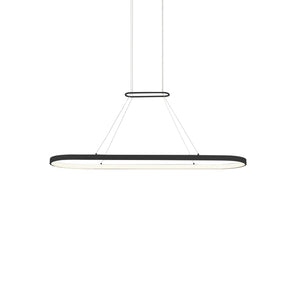 Kuzco PD19347-BK EERIE 47" PD Black 120V TRIAC/ELV LED 3000K 90CRI 58W