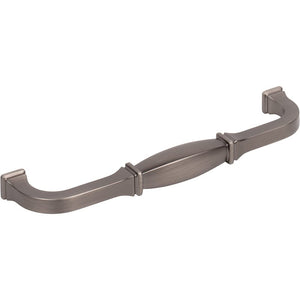 Jeffrey Alexander 278-160BNBDL 160 mm Center-to-Center Brushed Pewter Audrey Cabinet Pull