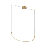 Kuzco LP89048-BG TALIS 48" LP BRUSHED GOLD  26W LED 90 3000K DC LED
