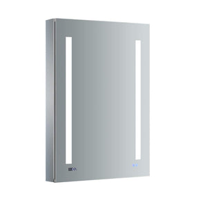Fresca FMC012436-L Fresca Tiempo 24" Wide x 36" Tall Bathroom Medicine Cabinet w/ LED Lighting & Defogger