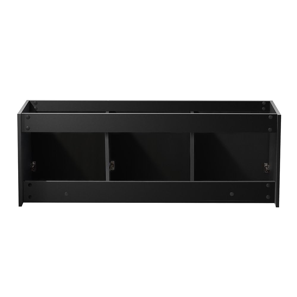 Fresca FCB8093WH Fresca Vista 60" White Wall Hung Single Sink Modern Bathroom Cabinet