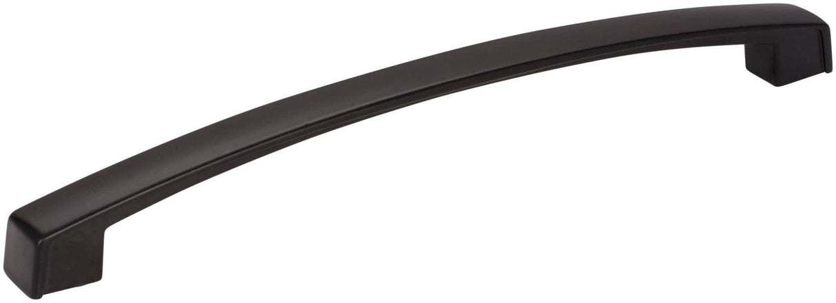 Jeffrey Alexander 549-192MB 192 mm Center-to-Center Matte Black Merrick Cabinet Pull