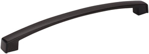 Jeffrey Alexander 549-192MB 192 mm Center-to-Center Matte Black Merrick Cabinet Pull