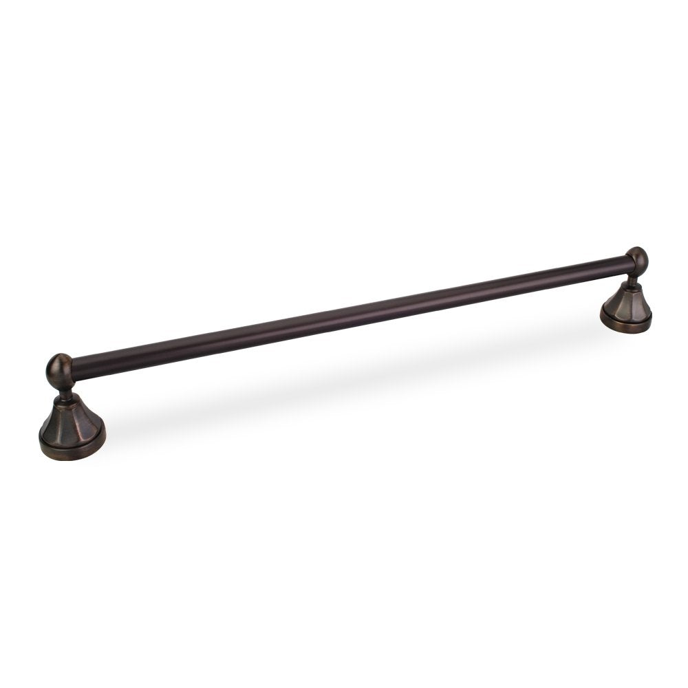 Elements BHE3-04DBAC Newbury Brushed Oil Rubbed Bronze 24" Single Towel Bar - Contractor Packed