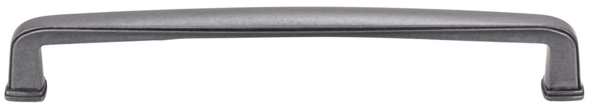 Jeffrey Alexander 1092-160AB 160 mm Center-to-Center Brushed Antique Brass Square Milan 1 Cabinet Pull