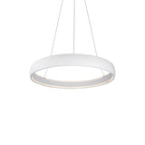 Kuzco PD22735-WH HALO 35" PD White 120V TRIAC/ELV LED 3000K 90CRI 83W