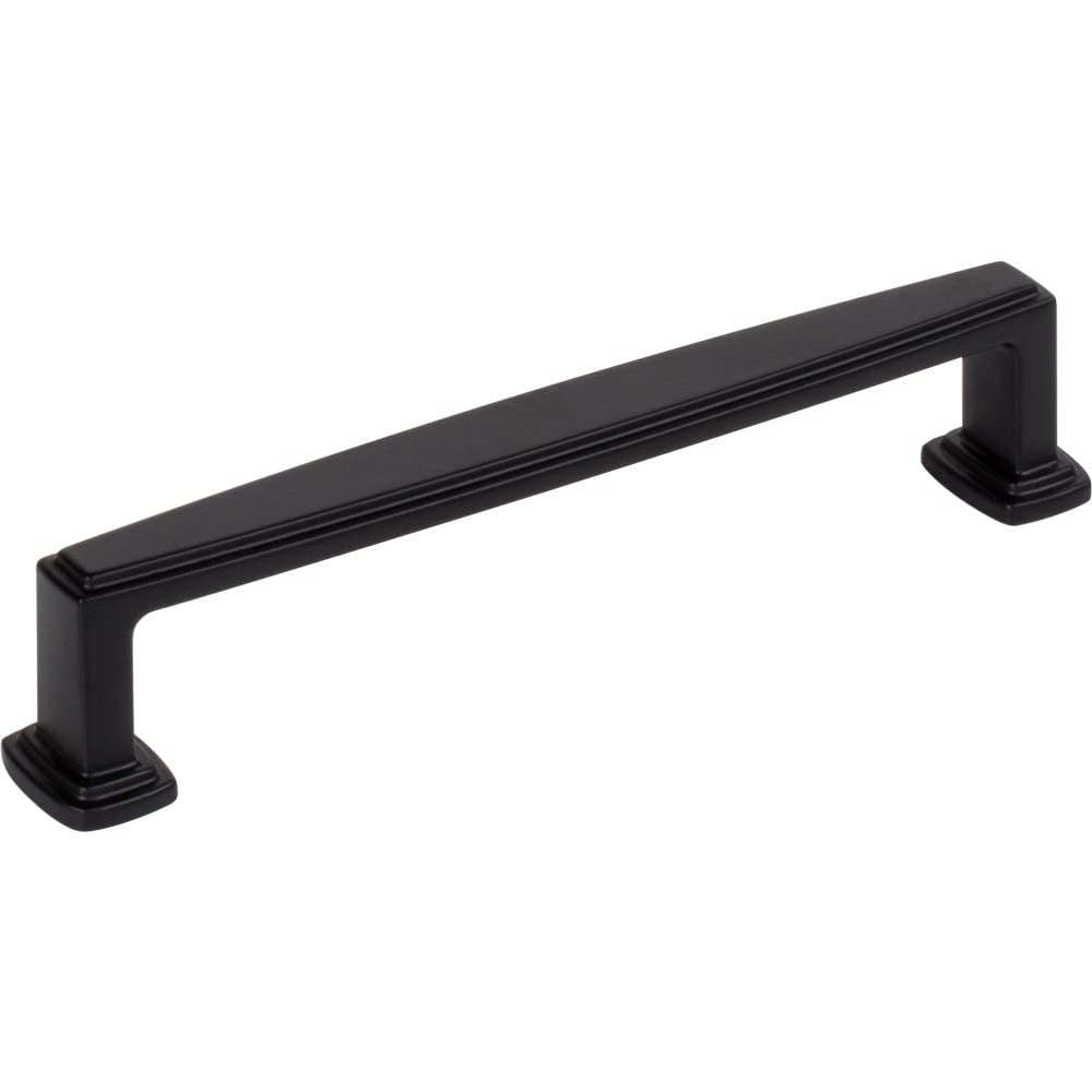 Jeffrey Alexander 171-128MB 128 mm Center-to-Center Matte Black Richard Cabinet Pull