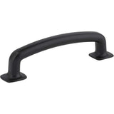 Jeffrey Alexander MO6373MB 96 mm Center-to-Center Matte Black Belcastel 1 Cabinet Pull