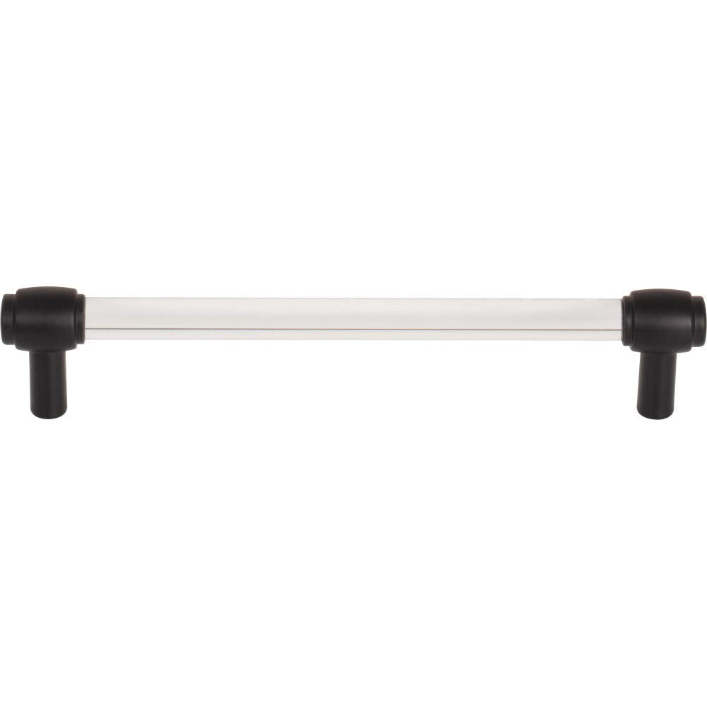 Jeffrey Alexander 775-160MB 160 mm Center-to-Center Matte Black Carmen Cabinet Bar Pull